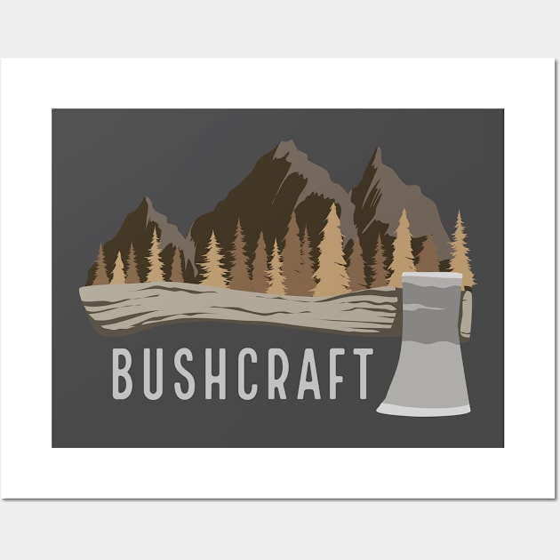 Bushcraft Life Wall Art by Folkbone